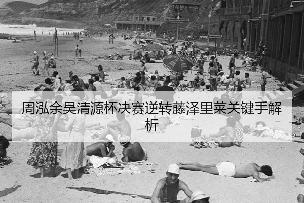 周泓余吴清源杯决赛逆转藤泽里菜关键手解析